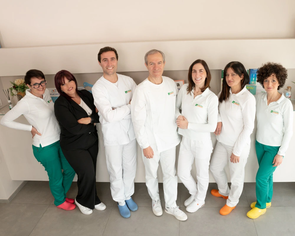 Bambino dal dentista
